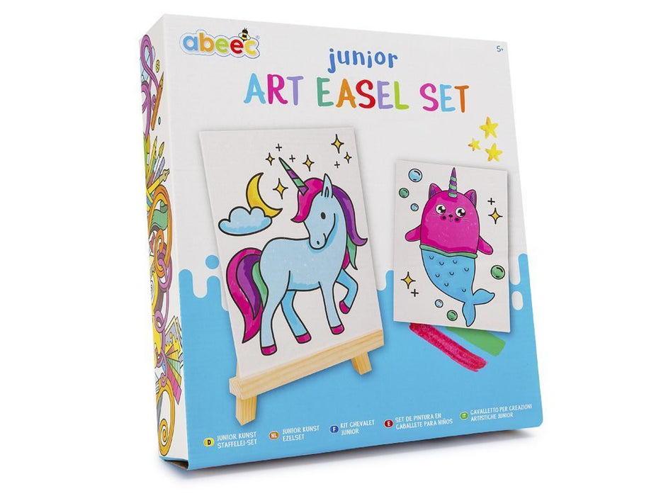 Junior Art Easel Set - Unicorn Art Set — abeec® toys